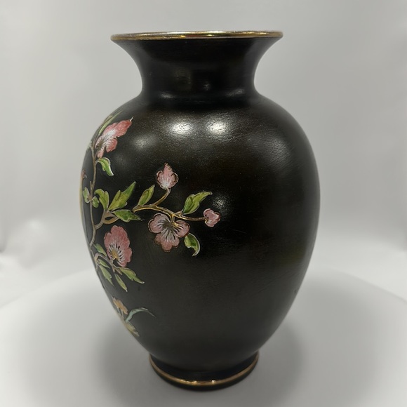 Ferdinand Bing & Co, Successors FBS Italy 9/206 Hand Painted Vase - Picture 3 of 17